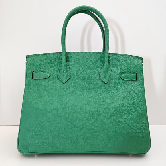 SOLD Hermes Birkin 30 Epsom Leather Cactus Green - Picture 2 of 16